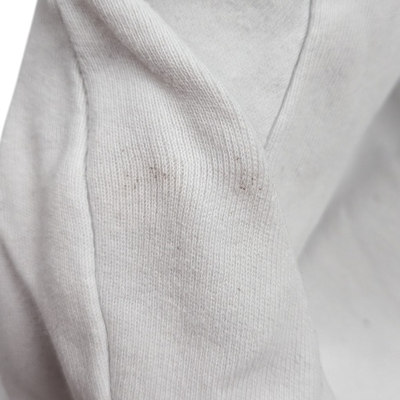 Ivy Park Cropped Hoodie Women's Medium Black White Baggy Streetwear Casual - Picture 14 of 14